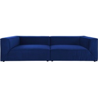 TOM TAILOR Big-Sofa »BIG CUBE«, in 2 Breiten, wahlweise mit Sitztiefenverstellung, Tiefe 129 cm blau 270 cm x 66 cm x 129 cm