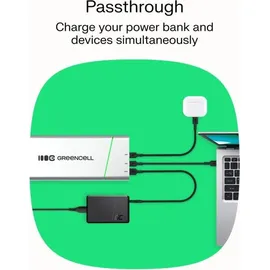 Green Cell Greencell Powerbank PowerPlay Pro 20800mAh 65W – USB-C Ladeleistung 65 Watt