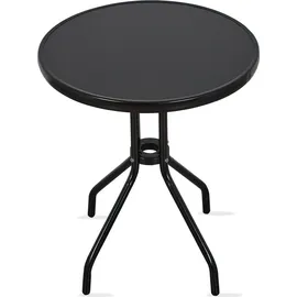 LINDER EXCLUSIV Gartentisch Ø 60 x 70 cm Schwarz