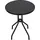 LINDER EXCLUSIV Gartentisch Ø 60 x 70 cm Schwarz