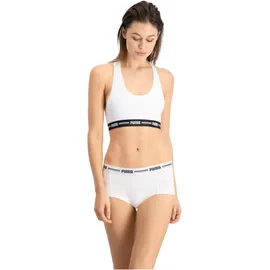 Puma Panty mit Stretch-Anteil im 2er-Pack Logo-Bund, für Damen
