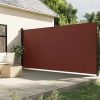 VidaXL Seitenmarkise Ausziehbar Braun 200x600 cm - Braun