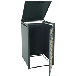 MCW Mülltonnenverkleidung J81 73 x 117 x 98 cm gold