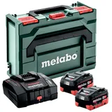 Metabo Basis-Set LiHD 18 V 2 x 8,0 Ah + Schnellladegerät + metaBox 685303000