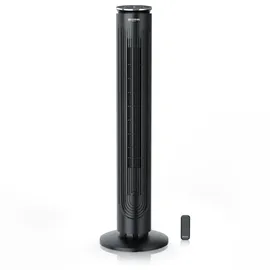 Brandson 105 cm Turmventilator Schwarz