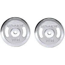 Hammer Hantelscheiben 10 kg/Chrom