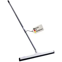BawiTec Qualitäts Kunststoff-Wasserschieber, Farbe weiß, Breite 60cm, Wasserabzieher, schwarze