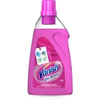 Vanish Oxi Action Gel Pink – 1 x 1,5l – Fleckenentferner Gel ohne Chlor 1,5 Liter