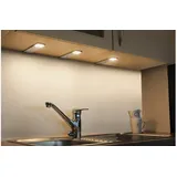 Heitronic Imola LED-Unterbauleuchte-Basisset LED 6.3 W warmweiß, Silber (metallic)