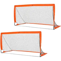 Homcom Fußballtor 2er Set 183 x 90 x 90 cm