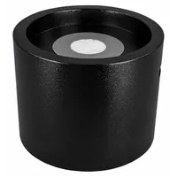 Bioethanol Kamin Moon Mini Schwarz Matt – Tischkamin mit Modernem Design - Schwarz