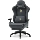 Dowinx Gaming Stuhl Mikrofaser-Velours Grün