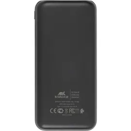 RivaCase® Rivacase VA2071 20000 mAh, 74 Wh), Powerbank, Schwarz