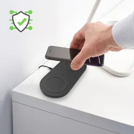 Belkin BoostCharge Dual Wireless Charging Pads schwarz