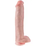 King Cock XXL Dildo - 38 Cm Beige 