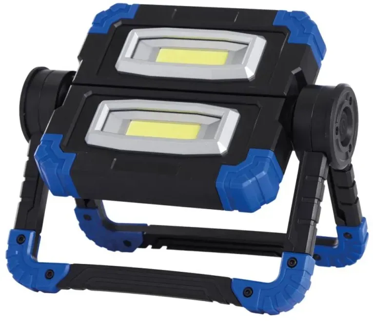 RealPower 463617 Arbeitslampe Schwarz, Blau LED 10 W