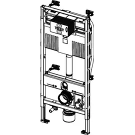 TECE TECEprofil WC-Modul mit Uni-Spülkasten, für TOTO wc, Bauhöhe 1120mm, 9300344