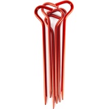 Tatonka Zelthering Tent Peg Basic 19cm 6 Stück) rot 2022 Zeltheringe