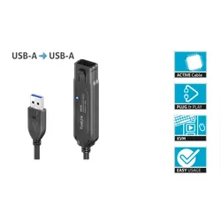 PureLink DS3100-100 - Aktives Premium USB 3.2 - USB-A / USB-A - Verlängerungskab...