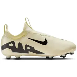 NIKE Kinder Fussball-Rasenschuhe JR ZOOM VAPOR 15, LEMONADE/BLACK, 38