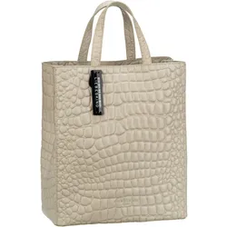 Liebeskind Handtasche Paper Bag M20 Croco Pale Moon Nude Damen 