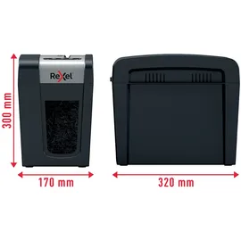 Rexel Aktenvernichter Secure MC3-SL Slimline Whisper-Shred P5,