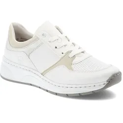 Weiße Sneakers Rieker Sportliche Damenschuhe, 39