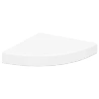 vidaXL Wandregal 25 x 25 x 3,8 cm Weiß