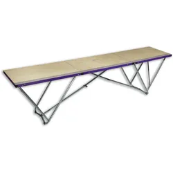 Iller Tapeziertisch 3-teilig, lackiert 300x100cm