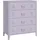 [en.casa] Hämeenlinna Schubladenschrank 80 x 40 x 92 Lila