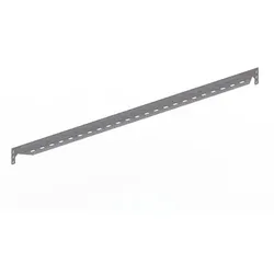 MS Längsriegel 1300mm RAL 7035 gelocht CLIP Multi-Stabil