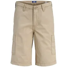 JACK & JONES JPSTCOLE Matty Cargo Short Mid Beige 140