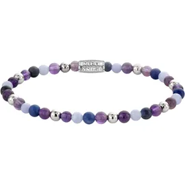 Rebel & Rose Are Violets Blue Edelstahl Damenarmband RR-40102-S-XS blau