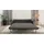 s-style möbel Chesterfield-Sofa Schwarz Textil, Echtholz,Birke, 3-Sitzer Füllung: Silikon,Silikon,Komfortschaum, 203x72x86 cm