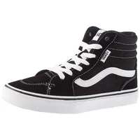 VANS Filmore Hi Sneaker, (Suede/Canvas) Black/White, 37 EU