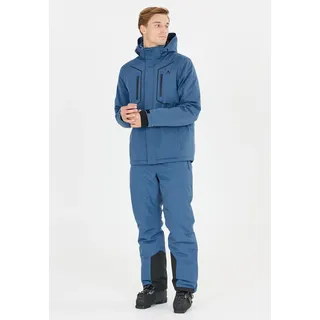 Whistler Skijacke "Carbon" Gr. S, blau (dunkelblau), Herren, 94% Polyester, 6% Elasthan, unifarben, Jacken, mit wasserabweisender Membran