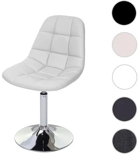 MVG Esszimmerstuhl »MVG-A60«, 360° drehbar - weiss