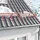 vidaXL Dachschneeschild Rot 300 x 29,5 x 34,5 cm Stahl