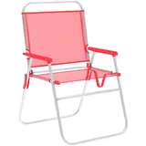 marbueno summer Marbueno Klappstuhl Koralle Aluminium 52x80x56 Cm