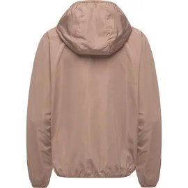 Ragwear Damen extraleichte Übergangsjacke Sommerjacke kurz mit Kapuze Vinzie C YOUMODO Mauve Gr. XS - XS