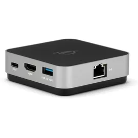 OWC 6-Port Travel Dock 100W- Space Gray (Ethernet)