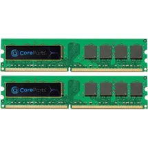 CoreParts MMXHP-DDR2D0005-KIT 2 x 4GB, RAM, Grün