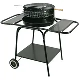 Master Grill & Party Master, Holzkohlegrill, GRILL OKRĄGŁY RUCHOMY Z DWIEMA PÓŁKAMI MG906 (46.50 cm)