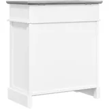 vidaXL Schuhschrank 50 x 28 x 58 cm grau / grau