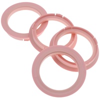 4X Zentrierringe 74,1 x 60,1 mm Rosa Felgen Ringe Made in Germany