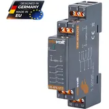 elovolt EIR-4PX-U12 - Schaltrelais 4 Schliesser 12V AC/DC 8A Installationsrelais