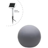 8 seasons DESIGN Kugelleuchte Shining Globe Ø 30 (Solar/Grey)