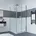 Duschkabine 80 x 90 cm Eckdushe Falttür mit Seitenwand 6mm ESG Sicherheitsglas 185cm Mit Duschw Transparent