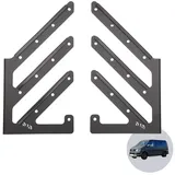 040 Parts Wakeboard Halter universell für VW T5/T6 Schwarz