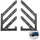 040 Parts Wakeboard Halter universell für VW T5/T6 Schwarz